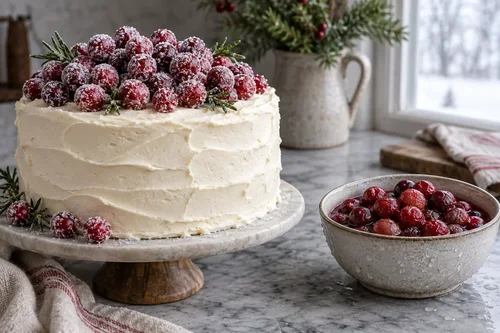 Ki jan yo fè CRANBERRIES Frosted ak fwi fre oswa nan frizè