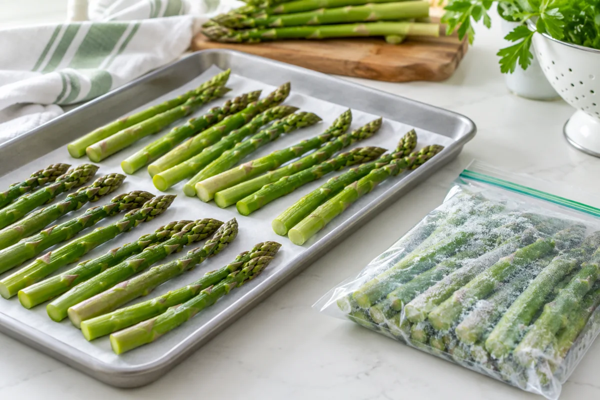 How to Freeze Asparagus Without Blanching: What Changes?