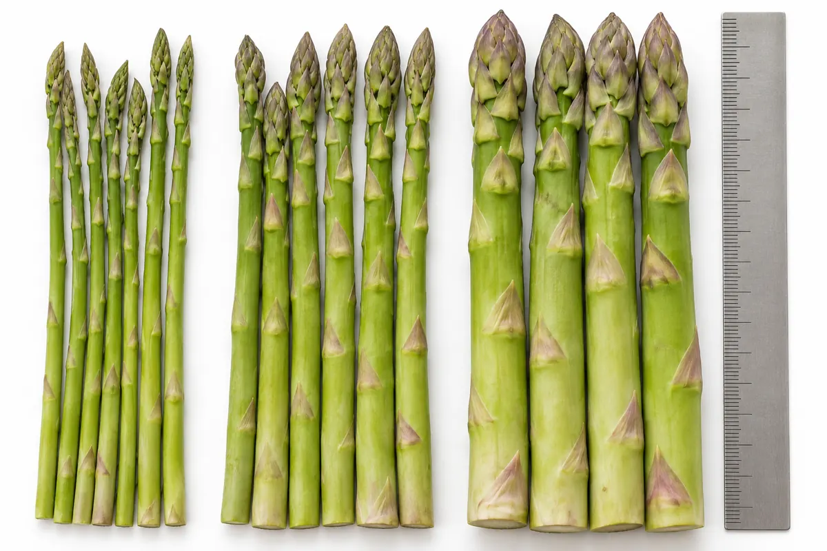 How spear size changes the count