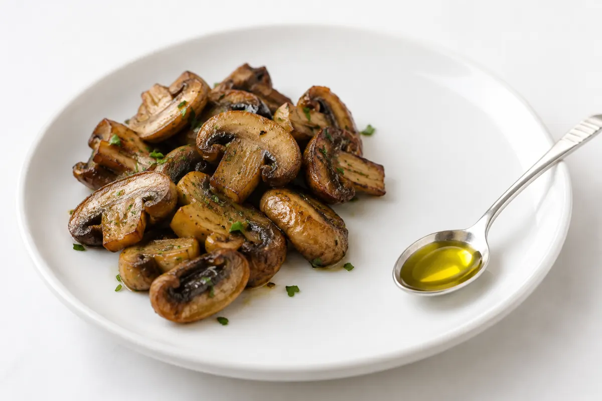 Are sautéed mushrooms a healthy choice?