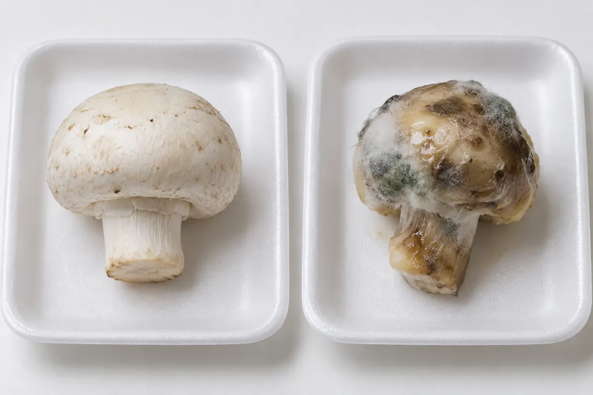 When leftover mushrooms should be discarded