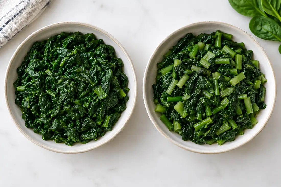 Specify leaf-to-stem balance for a finished recipe visual explanation