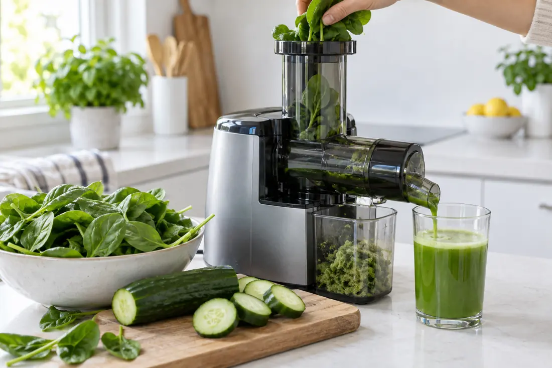 Can You Put Spinach in a Juicer? preparation comparison